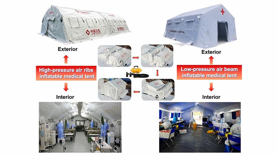 inflatable field hospital
